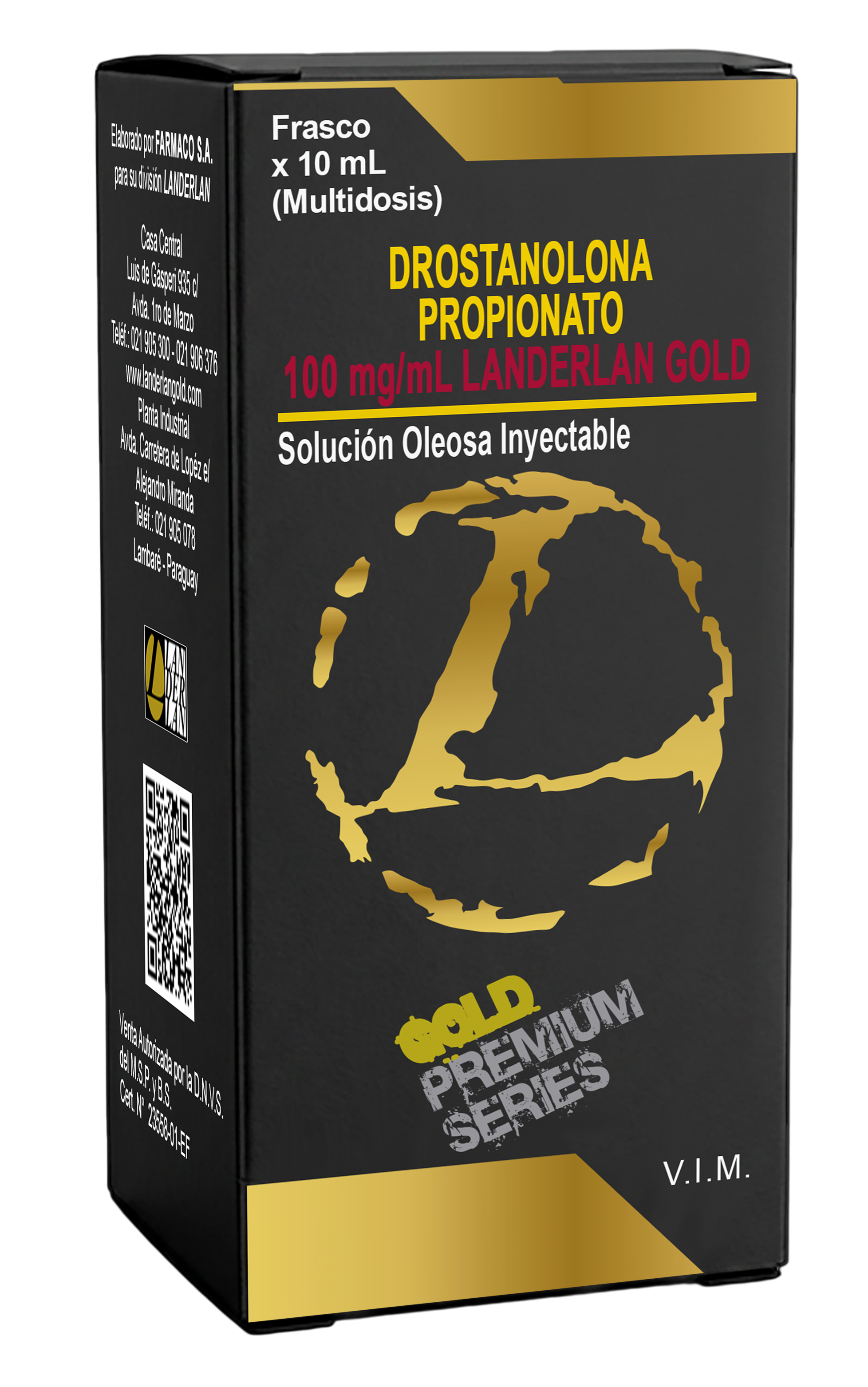 DROSTANOLONA PROPIONATO FRASCO AMPOLLA X 10 ML