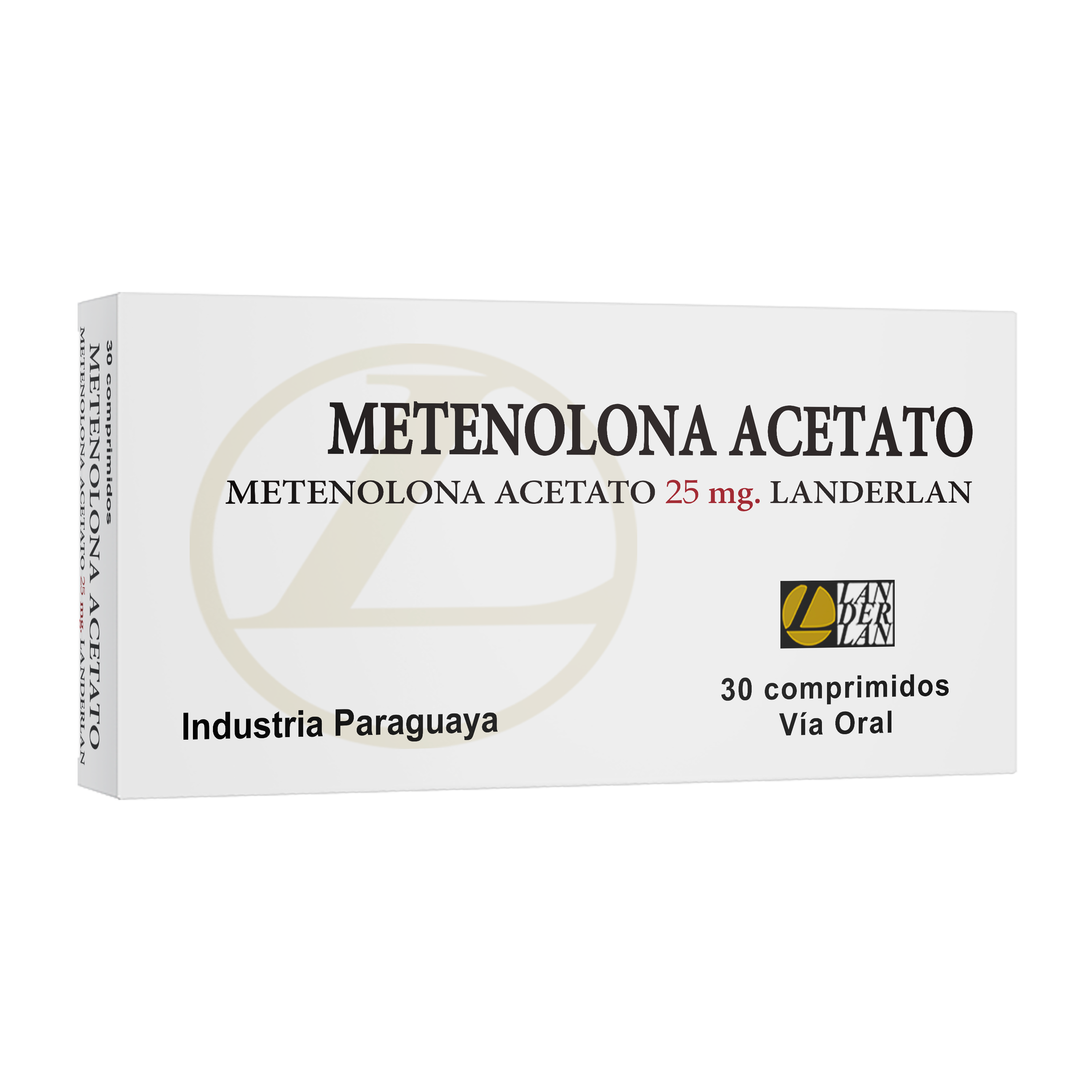 METENOLONA ACETATO X 30 COMPRIMIDOS