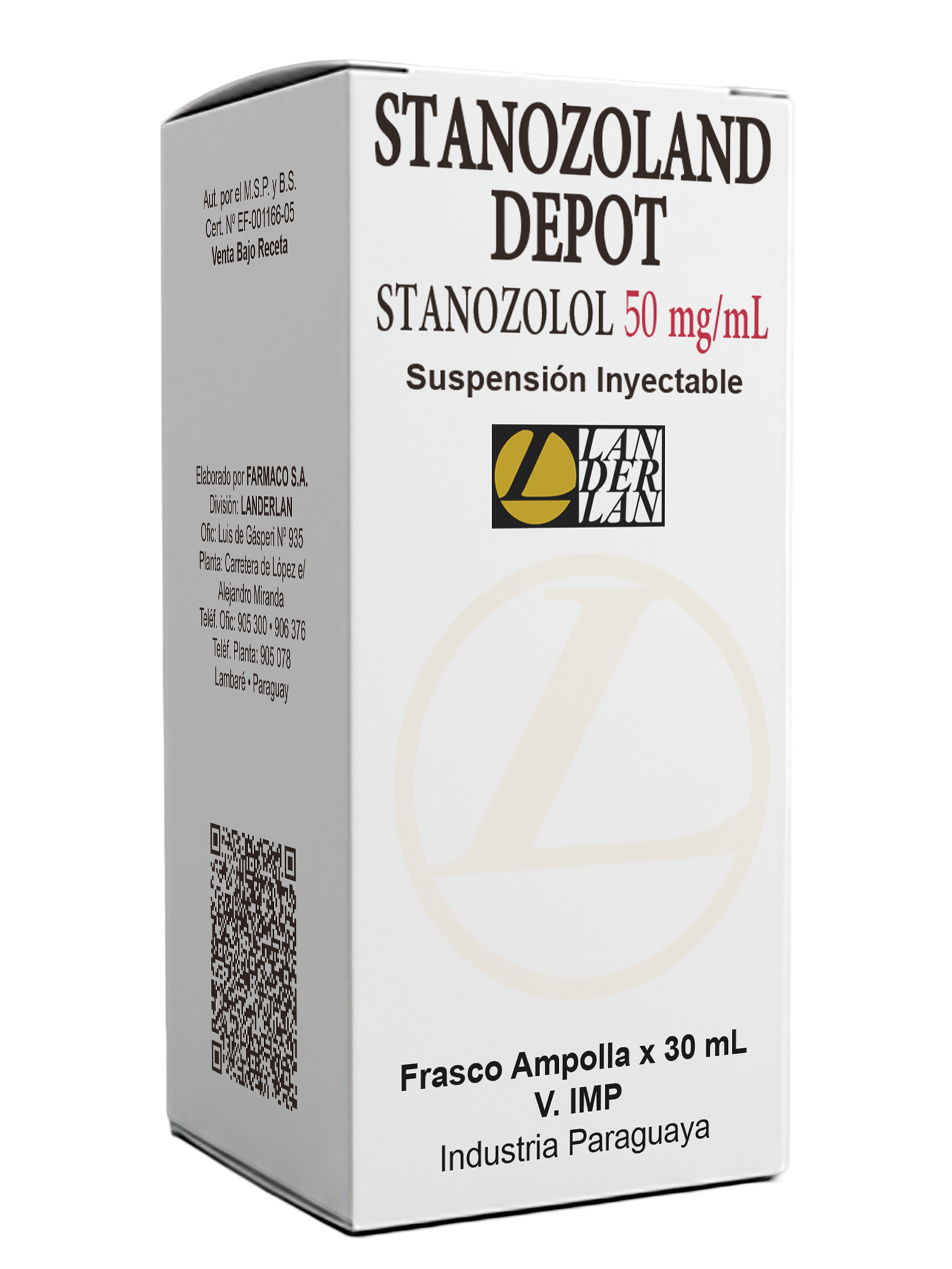 STANOZOLAND DEPOT FRASCO AMPOLLA X 30 ML