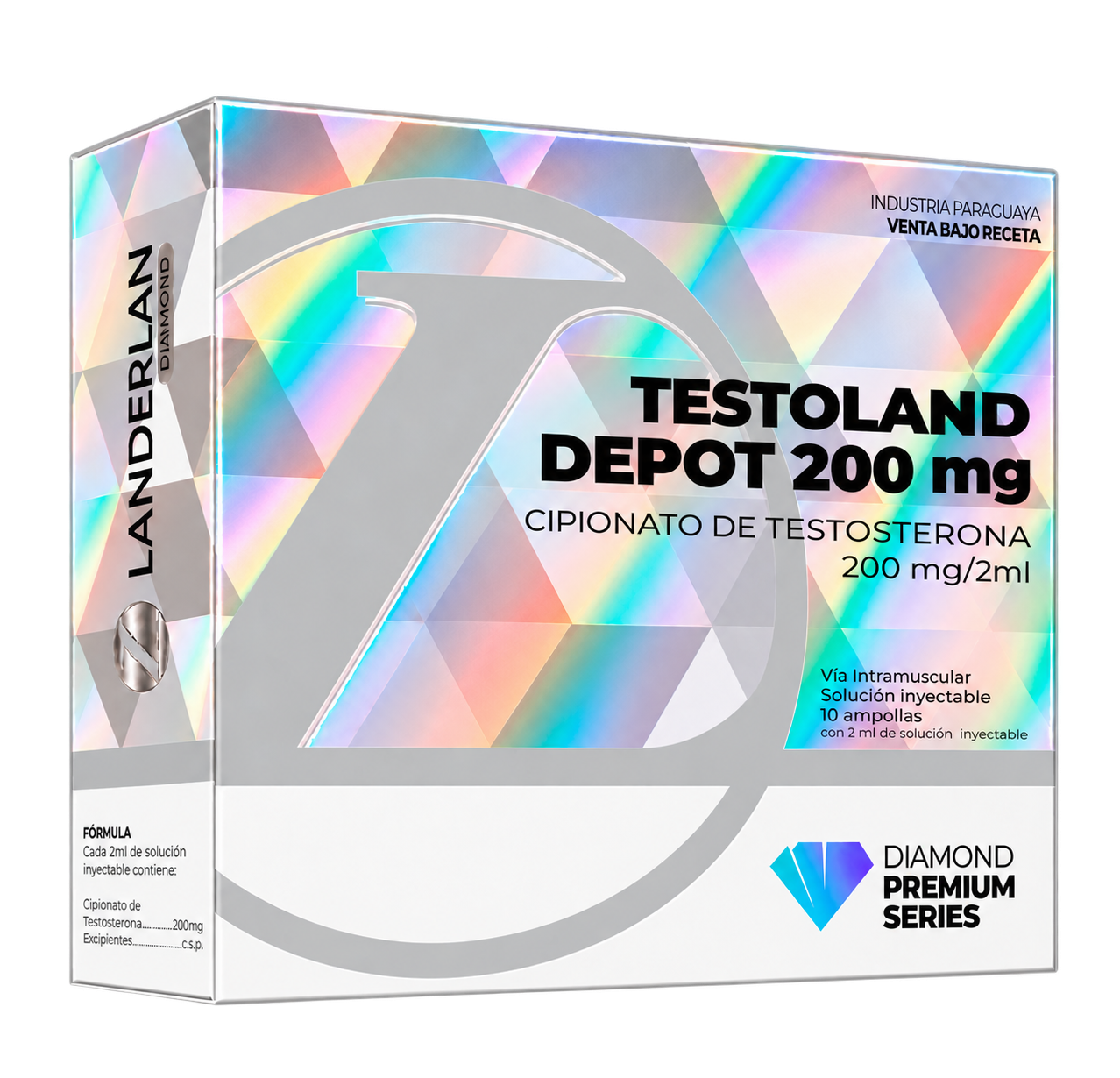 TESTOLAND DEPOT 10 AMPOLLAS X 2 ML