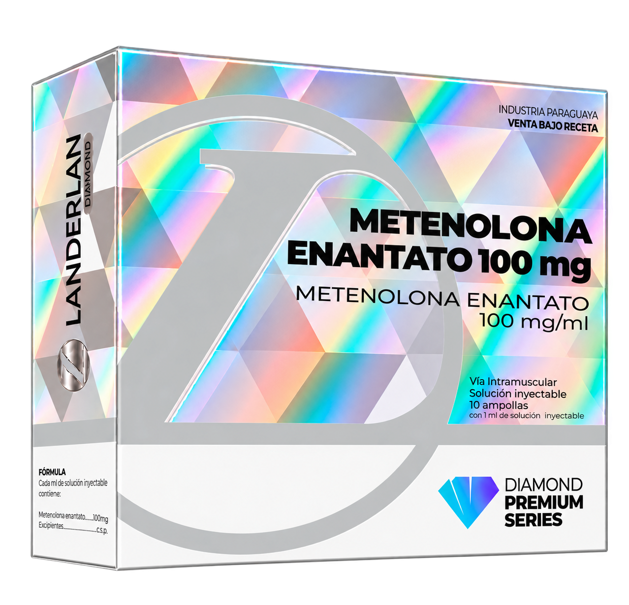 METENOLONA ENANTATO 10 AMPOLLAS X 1 ML